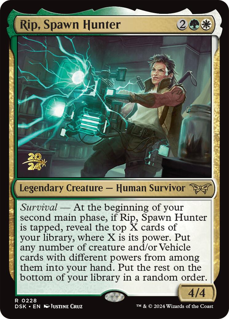 Rip, Spawn Hunter [Duskmourn: House of Horror Prerelease Promos] | Mega City Incorporated