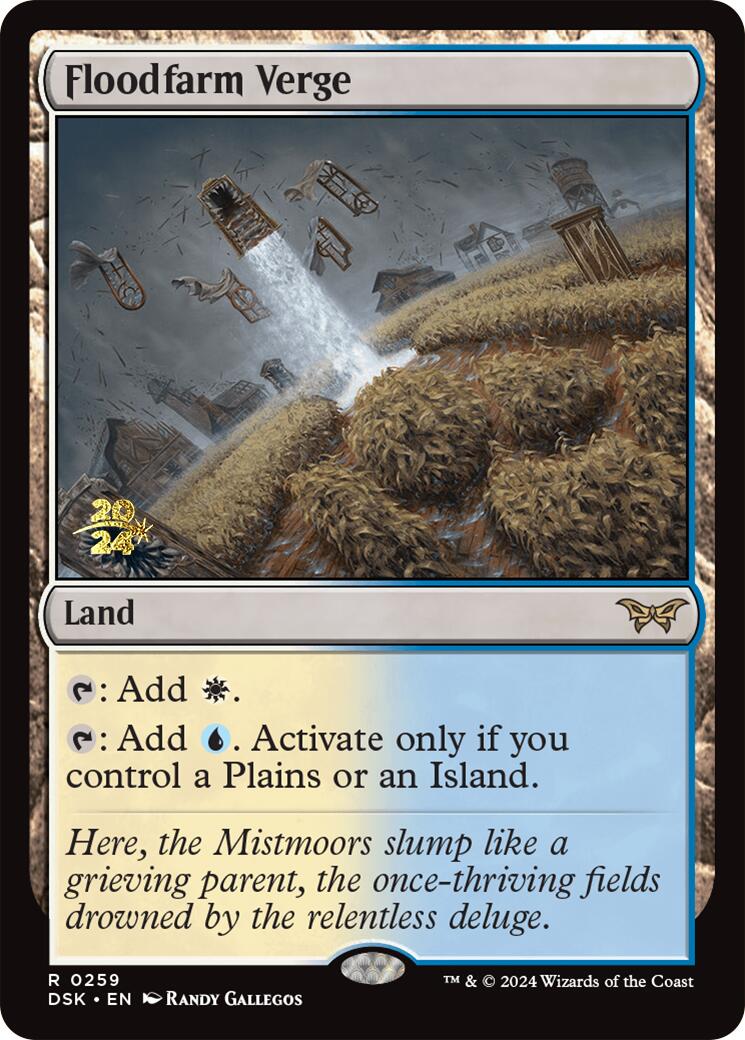 Floodfarm Verge [Duskmourn: House of Horror Prerelease Promos] | Mega City Incorporated