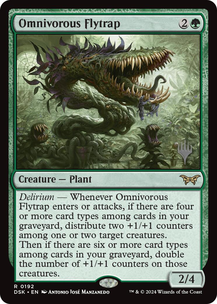 Omnivorous Flytrap (Promo Pack) [Duskmourn: House of Horror Promos] | Mega City Incorporated