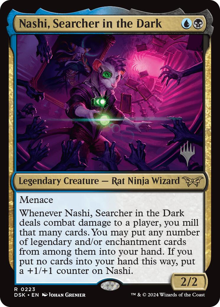 Nashi, Searcher in the Dark [Duskmourn: House of Horror Promos] | Mega City Incorporated