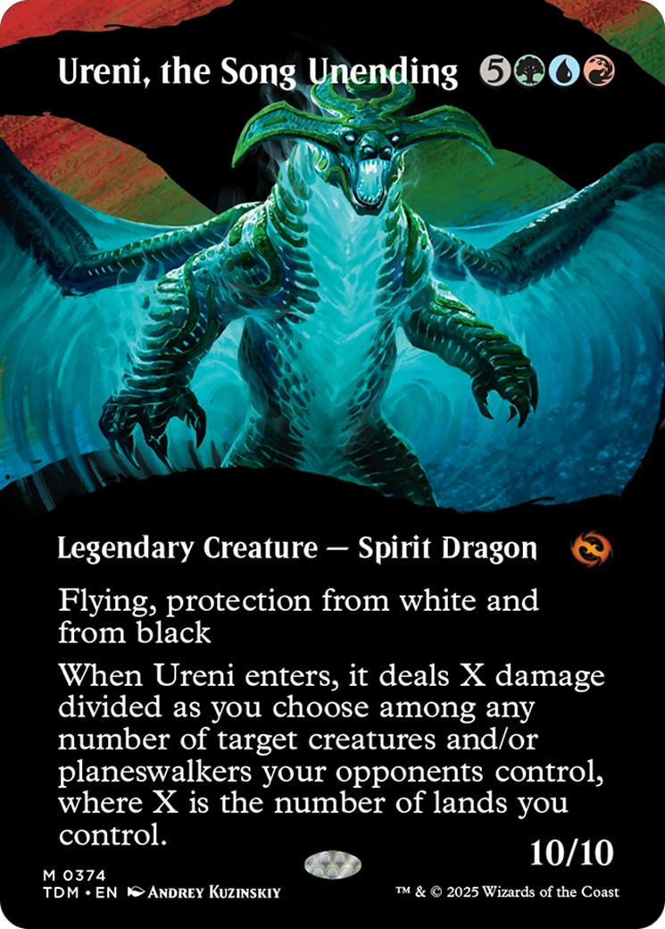 Ureni, the Song Unending (Borderless) [Tarkir: Dragonstorm] | Mega City Incorporated