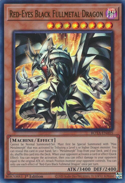 Red-Eyes Black Fullmetal Dragon [ROTA-EN005] Ultra Rare | Mega City Incorporated