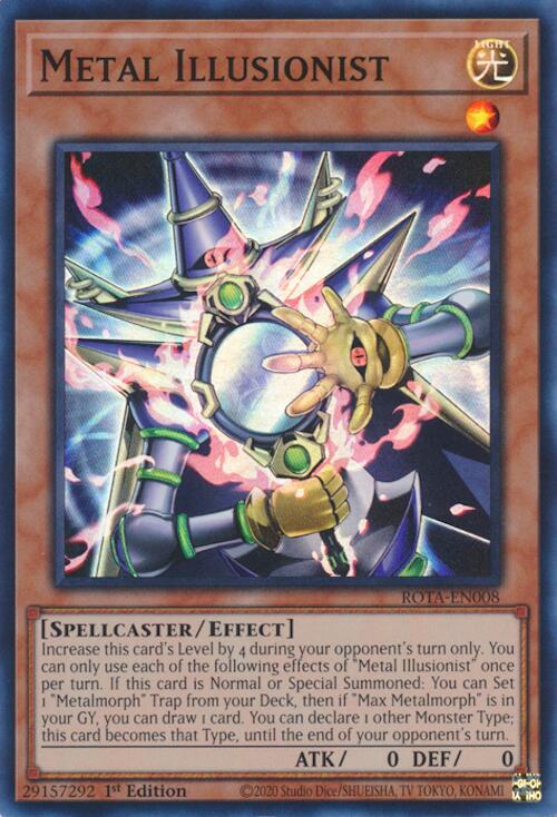 Metal Illusionist [ROTA-EN008] Super Rare | Mega City Incorporated