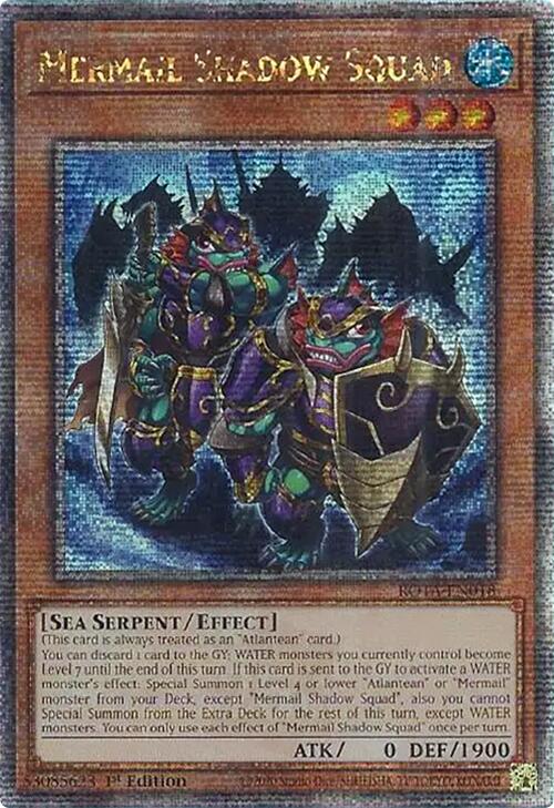 Mermail Shadow Squad (Quarter Century Secret Rare) [ROTA-EN018] Quarter Century Secret Rare | Mega City Incorporated