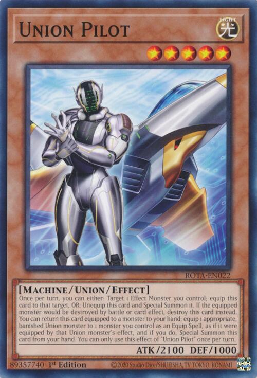 Union Pilot [ROTA-EN022] Common | Mega City Incorporated