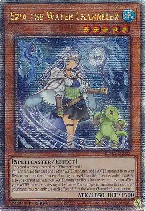 Eria the Water Channeler (Quarter Century Secret Rare) [ROTA-EN023] Quarter Century Secret Rare | Mega City Incorporated