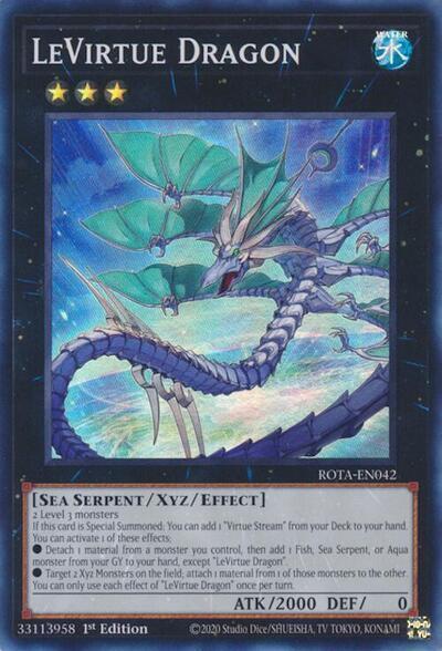 LeVirtue Dragon [ROTA-EN042] Super Rare | Mega City Incorporated