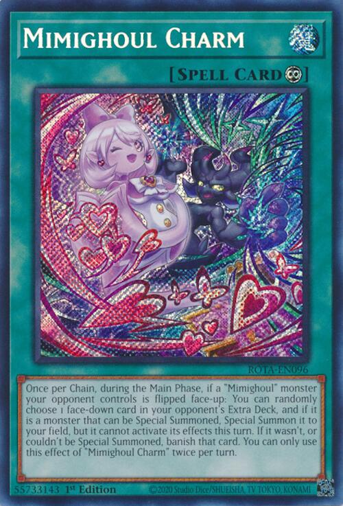 Mimighoul Charm [ROTA-EN096] Secret Rare | Mega City Incorporated