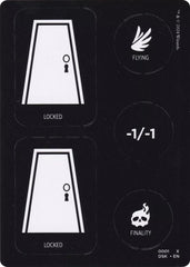 Punch Card Token (1 // 2) [Duskmourn: House of Horror Tokens] | Mega City Incorporated