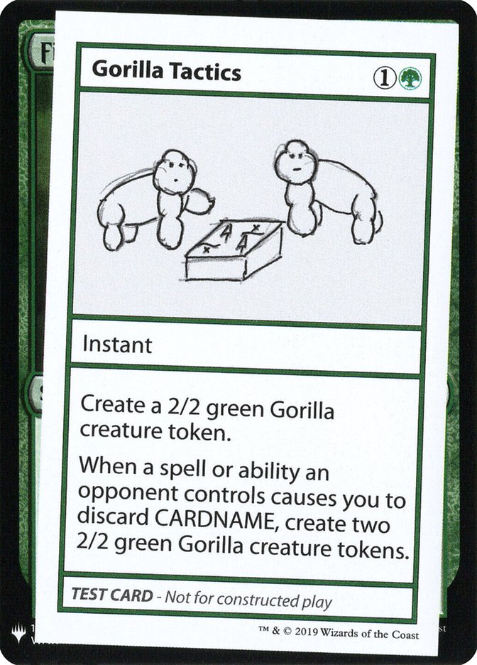 Gorilla Tactics [Mystery Booster Playtest Cards] | Mega City Incorporated