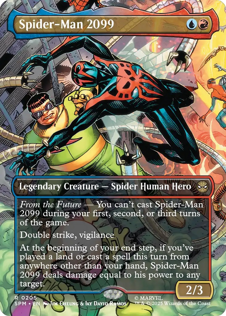 Spider-Man 2099 (0205) (Borderless) [Marvel's Spider-Man] | Mega City Incorporated