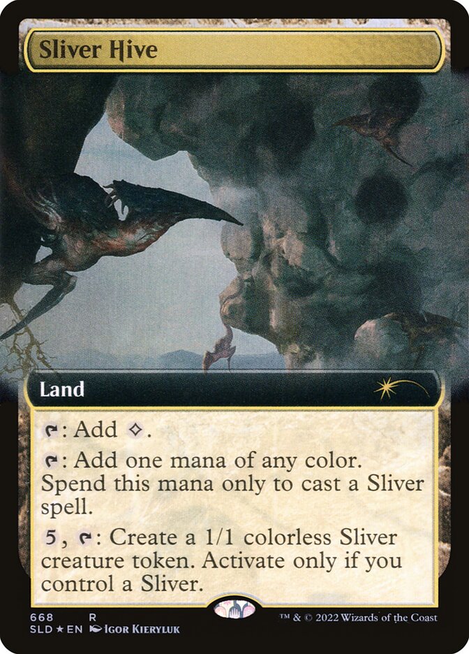 Sliver Hive (Extended Art) [Secret Lair Drop Promos] | Mega City Incorporated