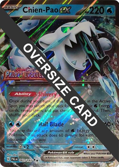 Chien-Pao ex (061/193) (Jumbo) [Scarlet & Violet: Black Star Promos] | Mega City Incorporated