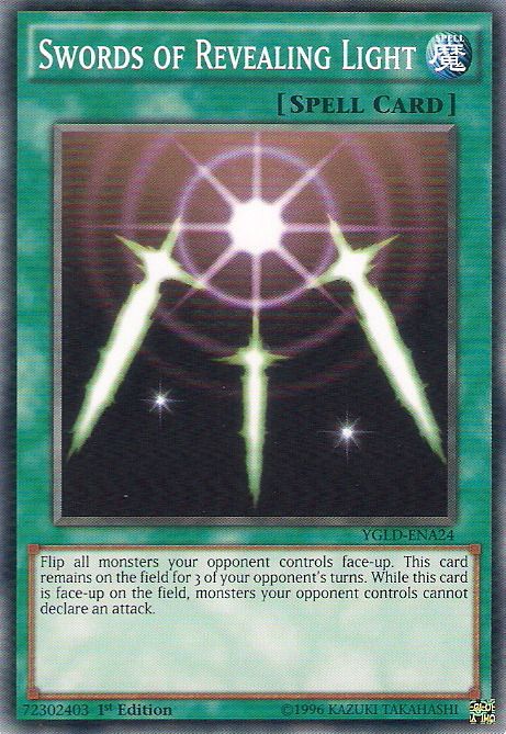 Swords of Revealing Light [YGLD-ENA24] Common | Mega City Incorporated