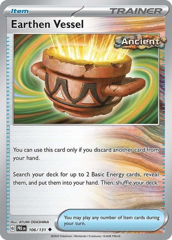 Earthen Vessel (106/131) [Scarlet & Violet: Prismatic Evolutions] | Mega City Incorporated