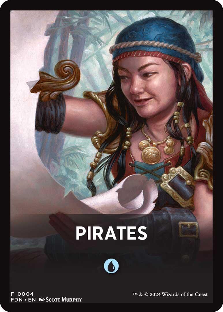 Pirates Theme Card [Foundations Tokens] | Mega City Incorporated