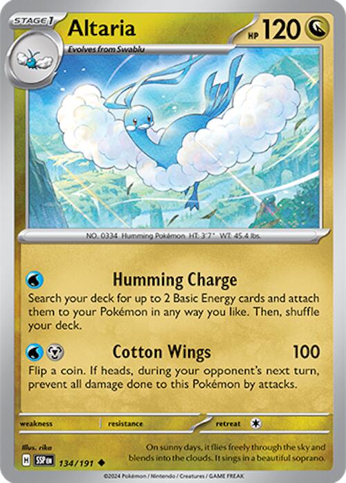 Altaria (134/191) [Scarlet & Violet: Surging Sparks] | Mega City Incorporated