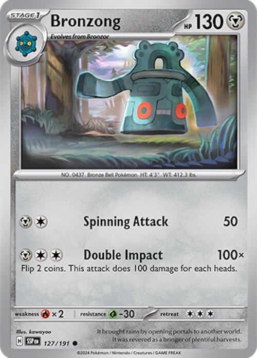 Bronzong (127/191) [Scarlet & Violet: Surging Sparks] | Mega City Incorporated