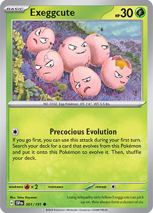 Exeggcute (001/191) [Scarlet & Violet: Surging Sparks] | Mega City Incorporated