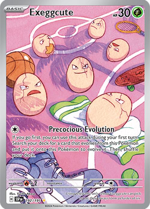 Exeggcute (192/191) [Scarlet & Violet: Surging Sparks] | Mega City Incorporated