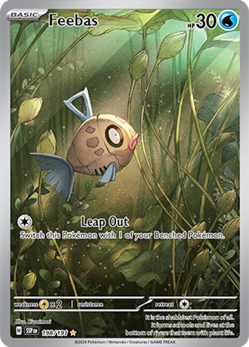 Feebas (198/191) [Scarlet & Violet: Surging Sparks] | Mega City Incorporated