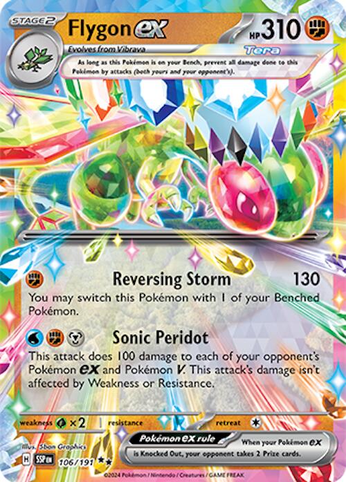 Flygon ex (106/191) [Scarlet & Violet: Surging Sparks] | Mega City Incorporated