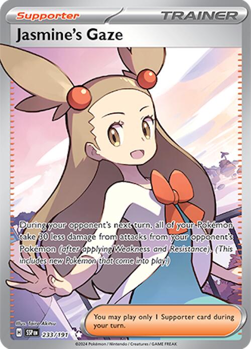 Jasmine's Gaze (233/191) [Scarlet & Violet: Surging Sparks] | Mega City Incorporated