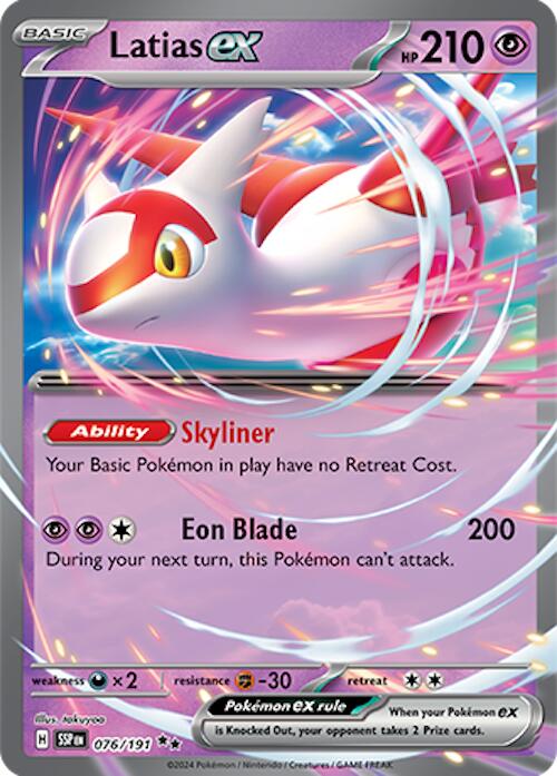 Latias ex (076/191) [Scarlet & Violet: Surging Sparks] | Mega City Incorporated