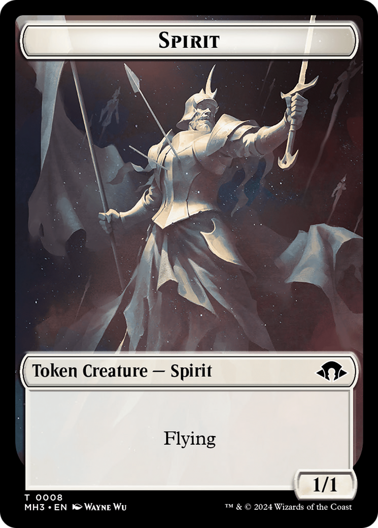 Eldrazi Spawn // Spirit (0008) Double-Sided Token [Modern Horizons 3 Tokens] | Mega City Incorporated
