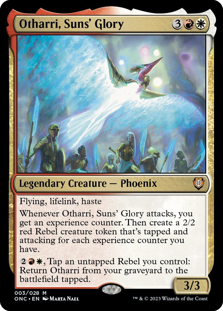 Otharri, Suns' Glory [Phyrexia: All Will Be One Commander] | Mega City Incorporated