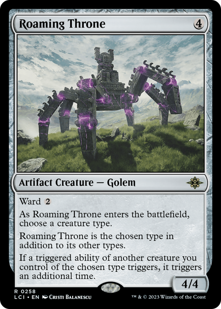 Roaming Throne [The Lost Caverns of Ixalan] | Mega City Incorporated