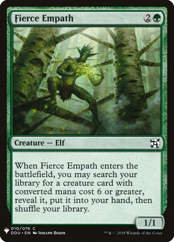 Fierce Empath [Mystery Booster] | Mega City Incorporated