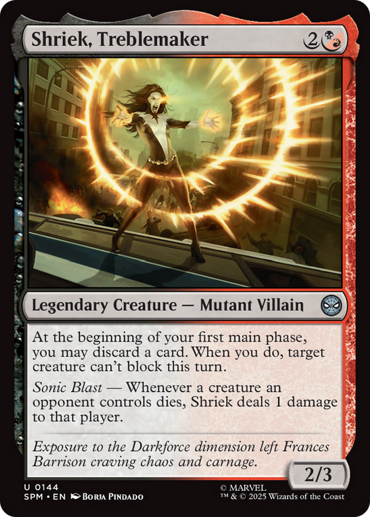 Shriek, Treblemaker [Marvel's Spider-Man] | Mega City Incorporated