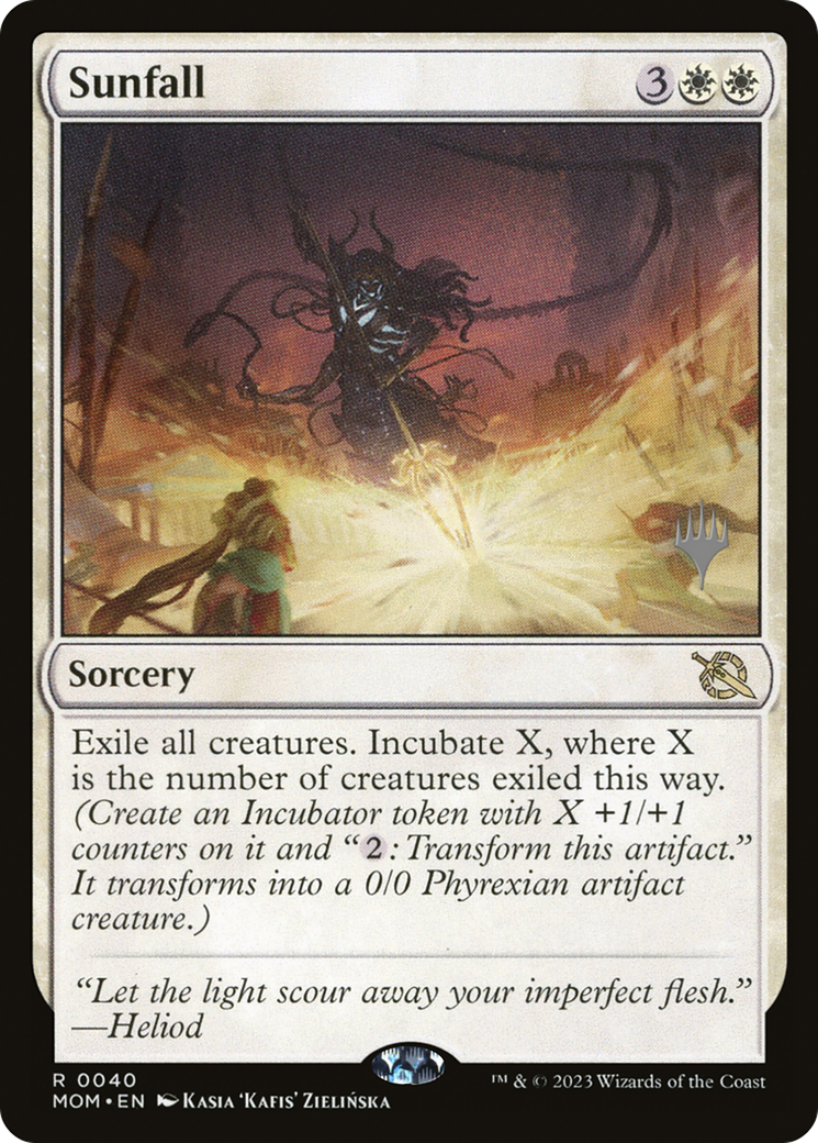 Sunfall (Promo Pack) [March of the Machine Promos] | Mega City Incorporated