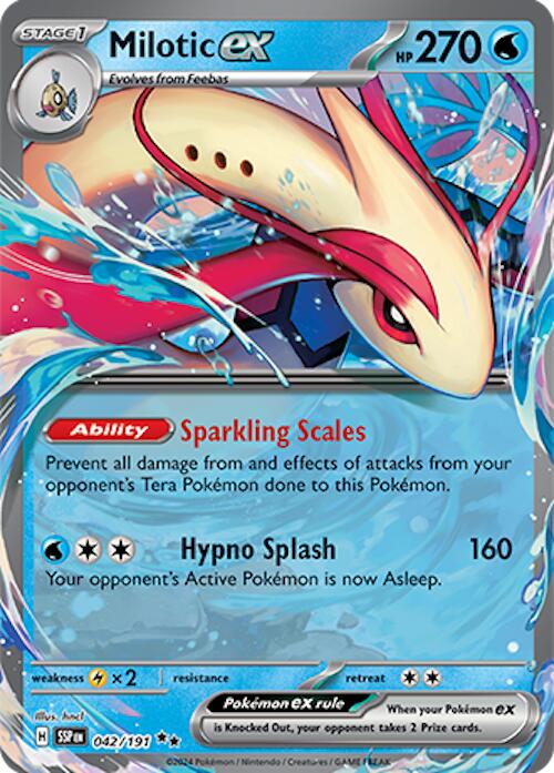 Milotic ex (042/191) [Scarlet & Violet: Surging Sparks] | Mega City Incorporated