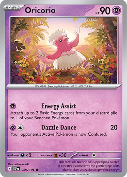 Oricorio (089/191) [Scarlet & Violet: Surging Sparks] | Mega City Incorporated