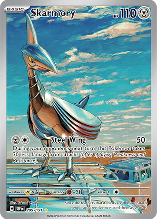 Skarmory (209/191) [Scarlet & Violet: Surging Sparks] | Mega City Incorporated