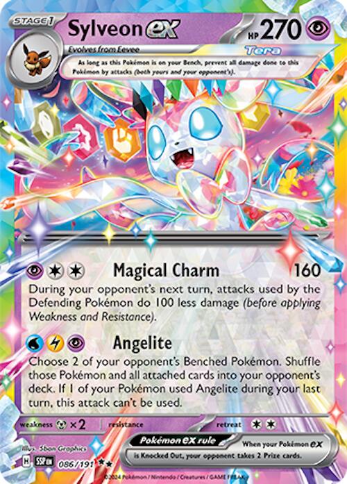 Sylveon ex (086/191) [Scarlet & Violet: Surging Sparks] | Mega City Incorporated