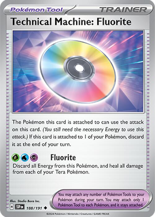 Technical Machine: Fluorite (188/191) [Scarlet & Violet: Surging Sparks] | Mega City Incorporated