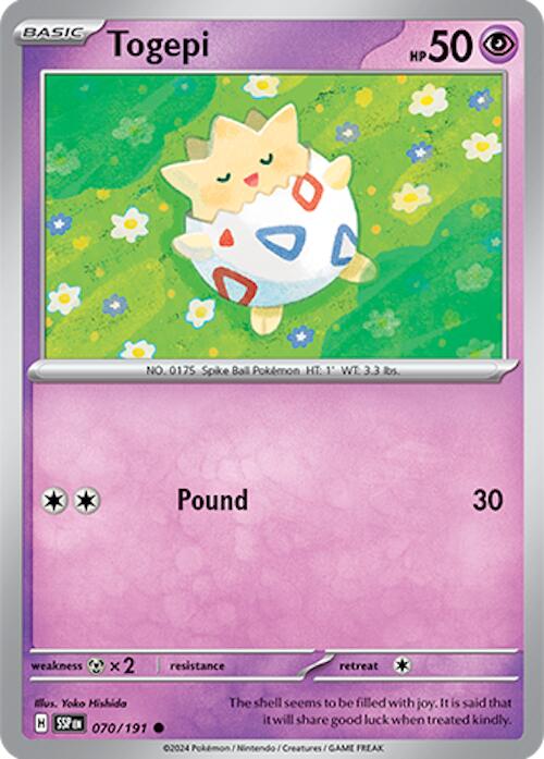 Togepi (070/191) [Scarlet & Violet: Surging Sparks] | Mega City Incorporated