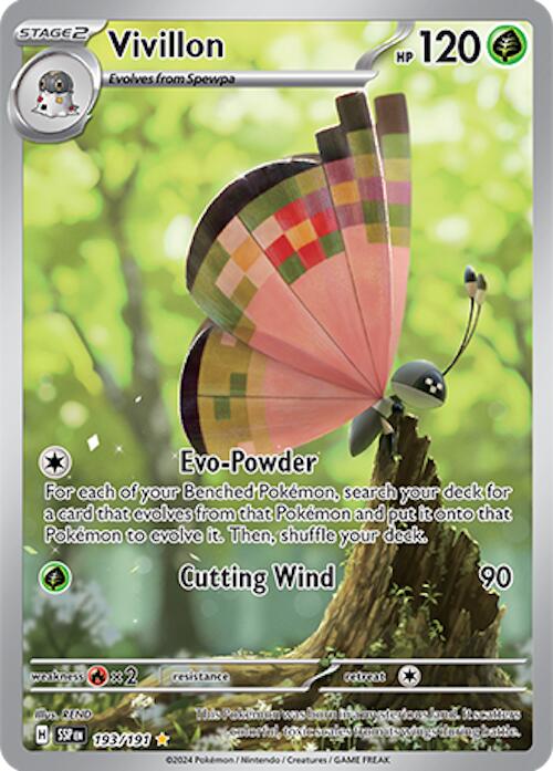 Vivillon (193/191) [Scarlet & Violet: Surging Sparks] | Mega City Incorporated