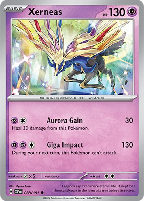 Xerneas (088/191) [Scarlet & Violet: Surging Sparks] | Mega City Incorporated