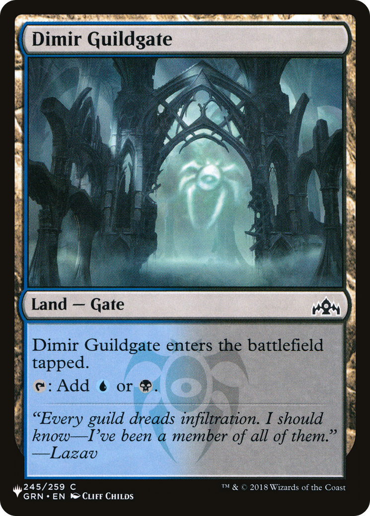 Dimir Guildgate [The List] | Mega City Incorporated