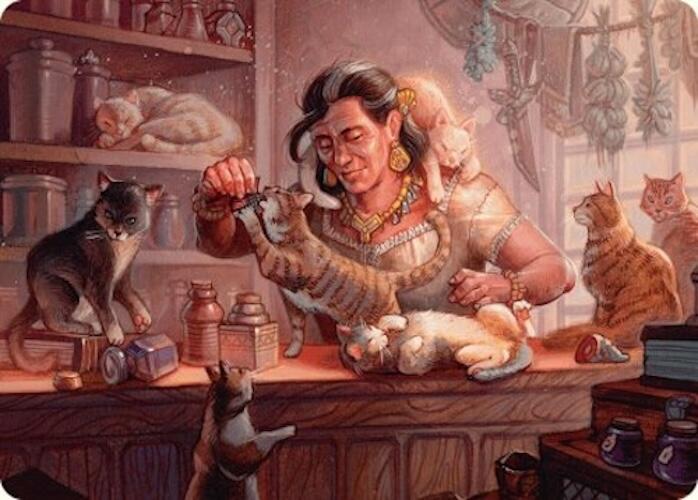 Cat Collector Art Card (1/54) [Foundations Art Series] | Mega City Incorporated