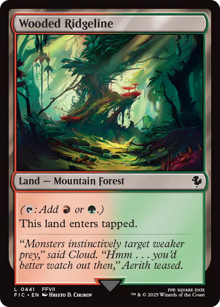 Wooded Ridgeline [FINAL FANTASY Commander] | Mega City Incorporated