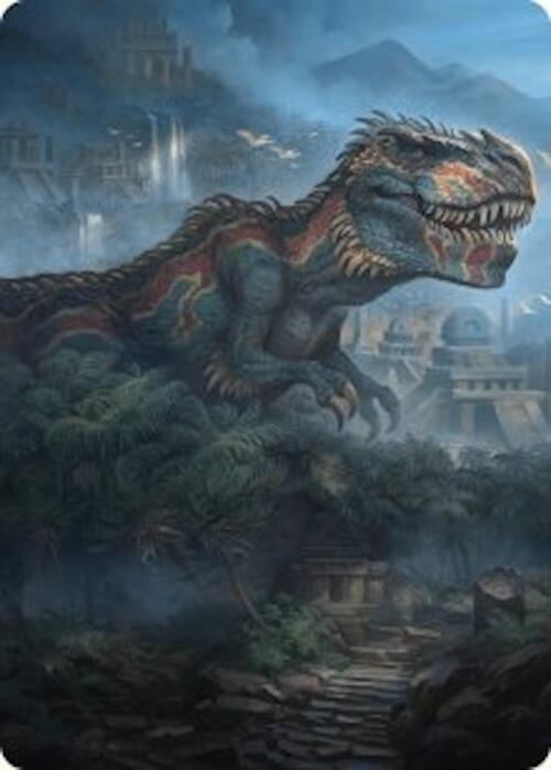 Ghalta, Primal Hunger Art Card (41/54) [Foundations Art Series] | Mega City Incorporated