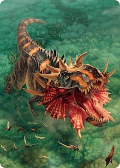 Gigantosaurus Art Card (53/54) [Foundations Art Series] | Mega City Incorporated
