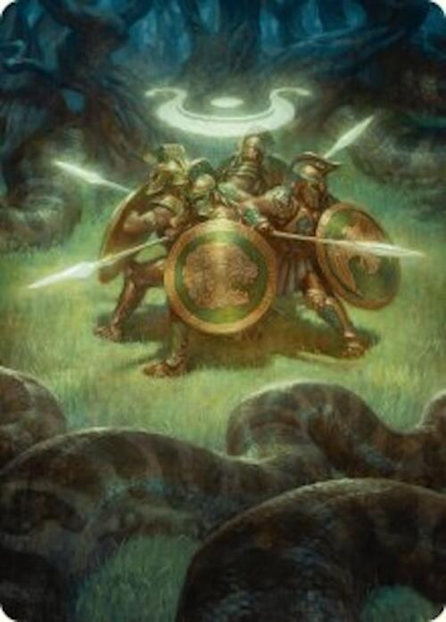 Anthem of Champions Art Card (47/54) [Foundations Art Series] | Mega City Incorporated