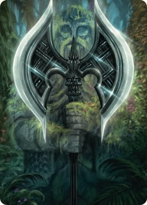 Leyline Axe Art Card (49/54) [Foundations Art Series] | Mega City Incorporated