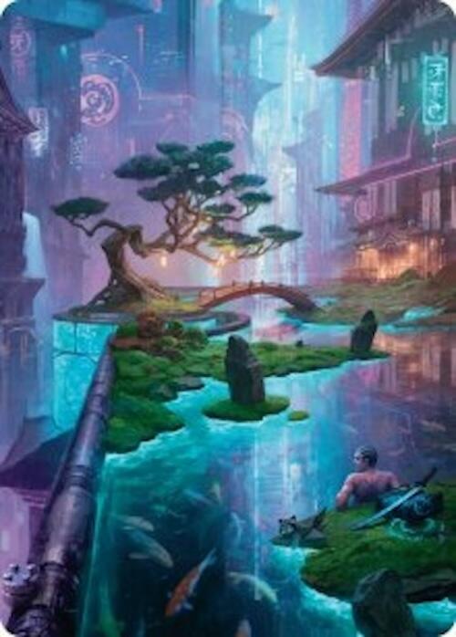 Island Art Card (22/54) [Foundations Art Series] | Mega City Incorporated